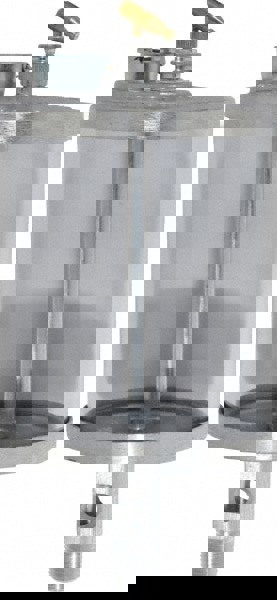 1 Outlet, Polymer Bowl, 0.95 L Manual-Adjustable Oil Reservoir